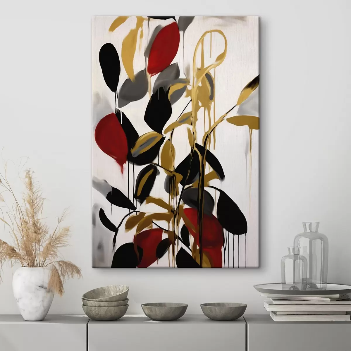 Quadro Astrazione, imitazione della pittura nr. s50983