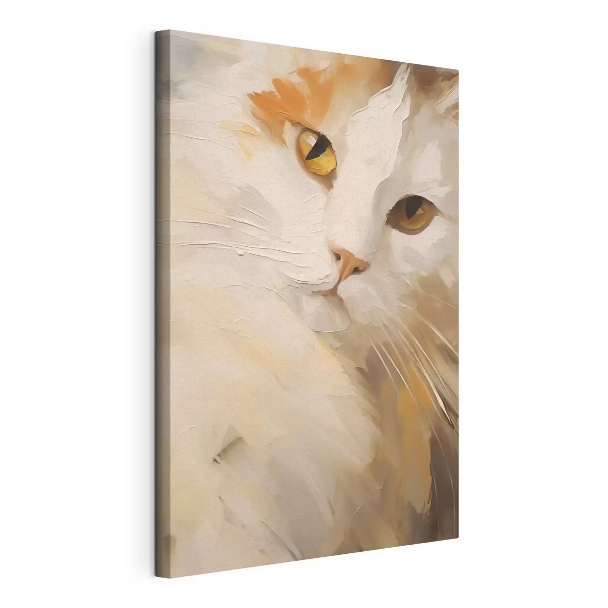 Quadro Gatto, dipinto in stile imitativo nr. s50987