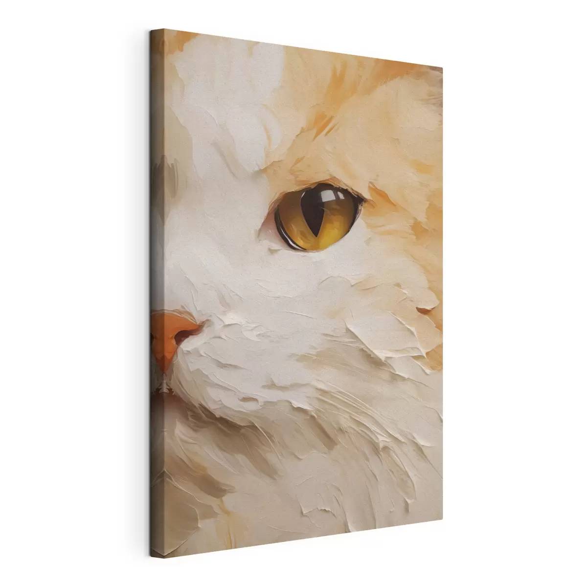 Quadro Gatto, dipinto in stile imitativo nr. s50988