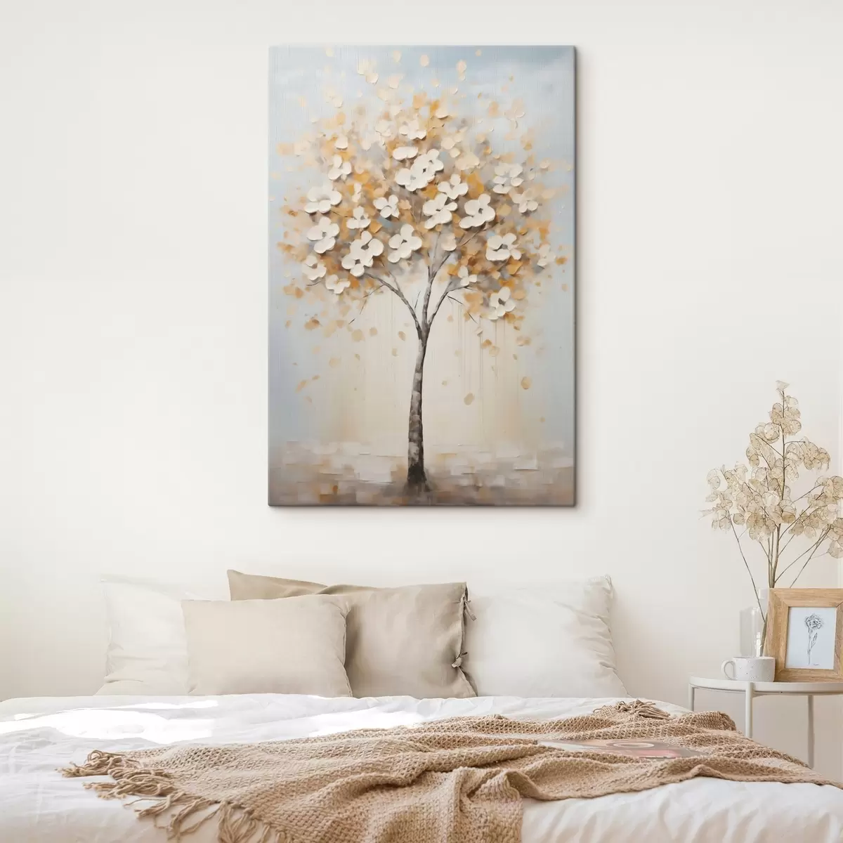 Quadro Albero, dipinto in stile imitativo nr. s50992