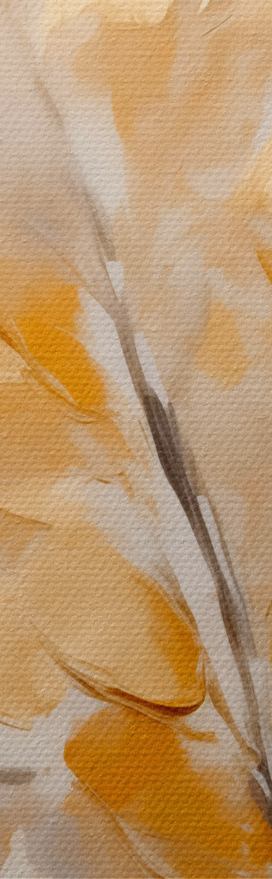 Quadro Fogliame, pittura in stile imitativo nr. s50993