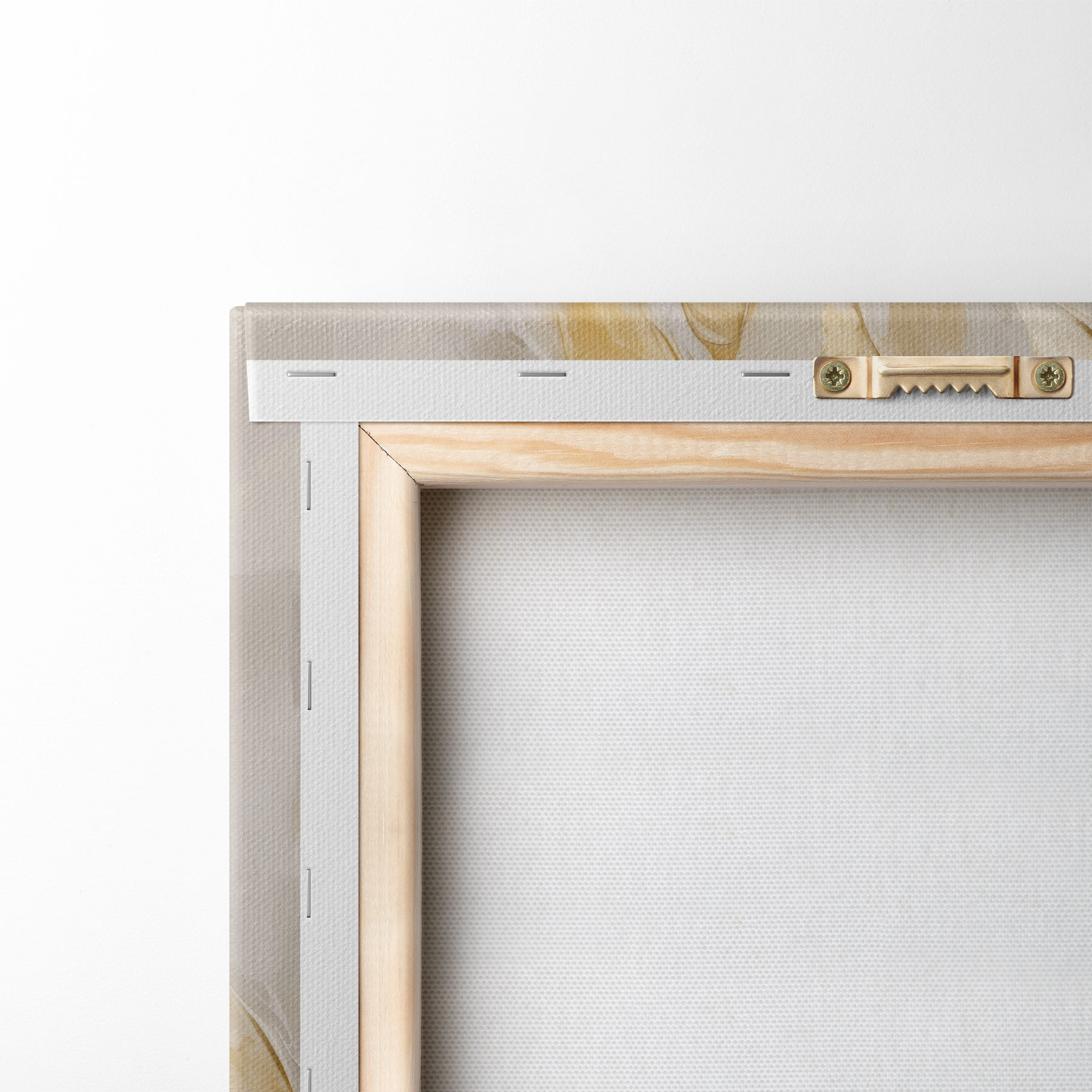 Quadro Fogliame astratto, pittura in stile imitativo nr. s50994
