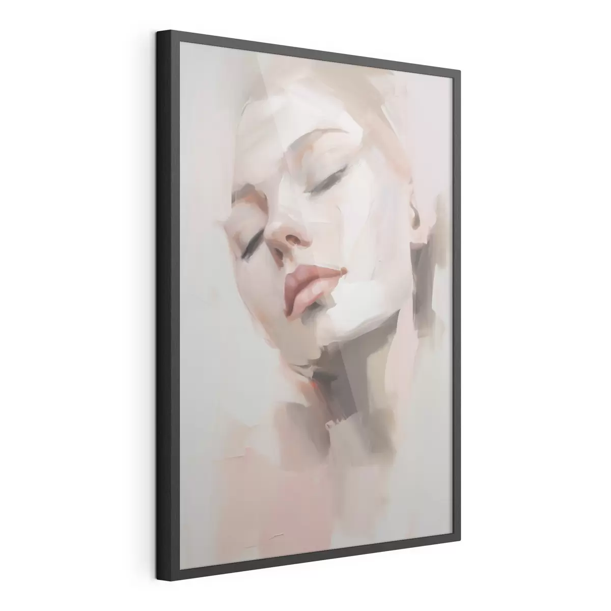 Poster Ritratto astratto di una giovane donna f50977