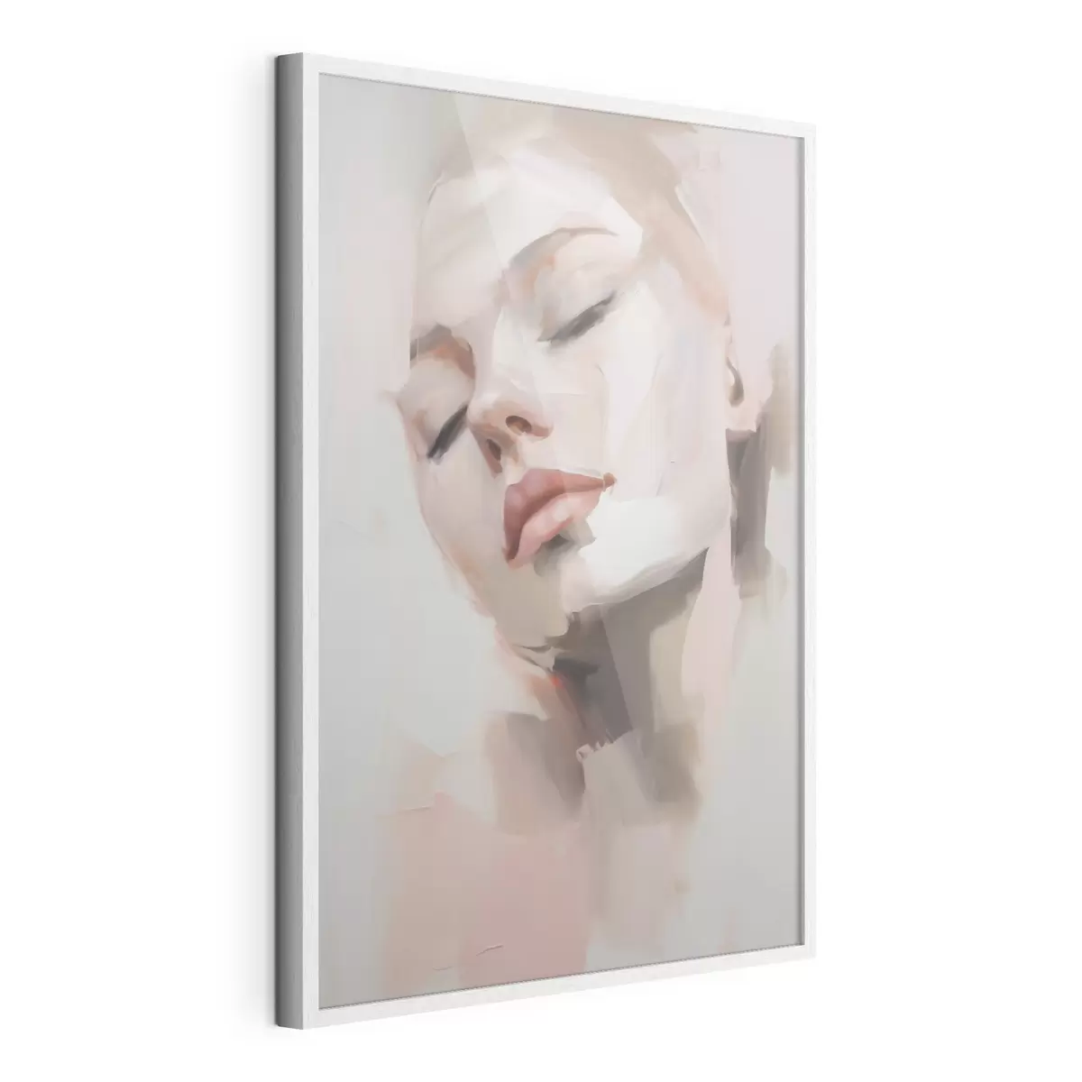 Poster Ritratto astratto di una giovane donna f50977