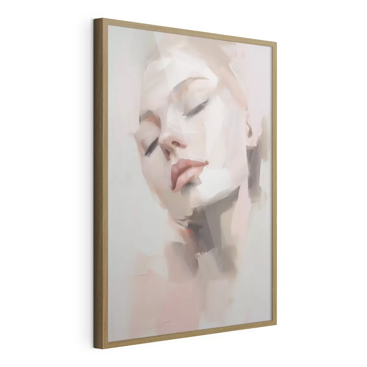 Poster Ritratto astratto di una giovane donna f50977