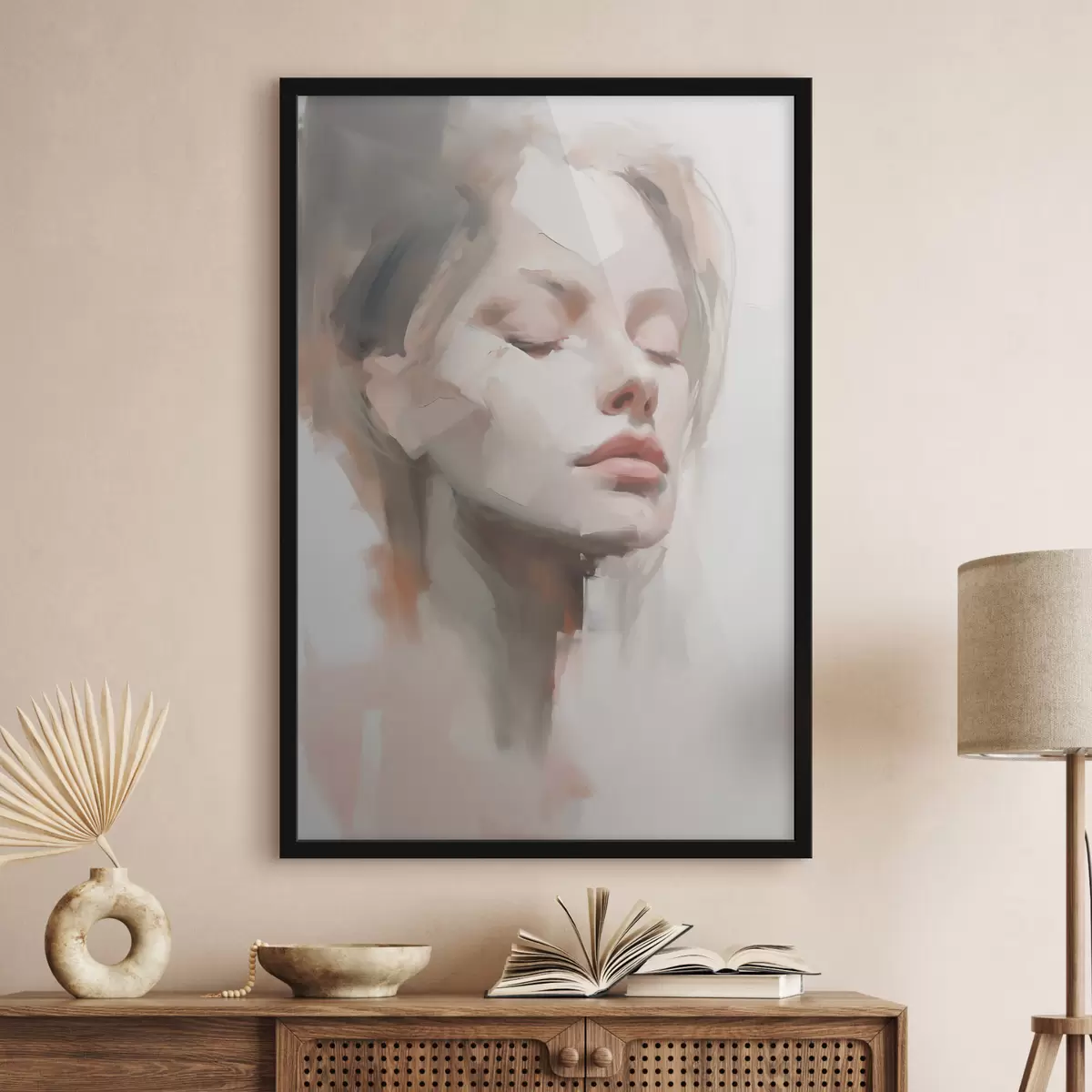 Poster Ritratto astratto f50978