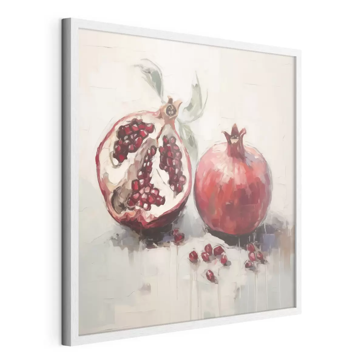 Poster Melograni maturi, dipinto in stile imitativo f50981