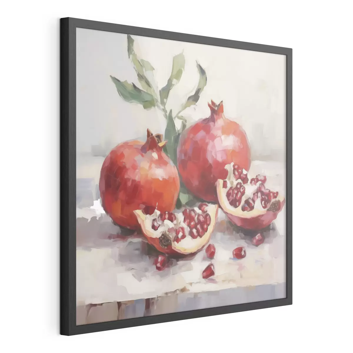 Poster Melograni, dipinto in stile imitativo f50982