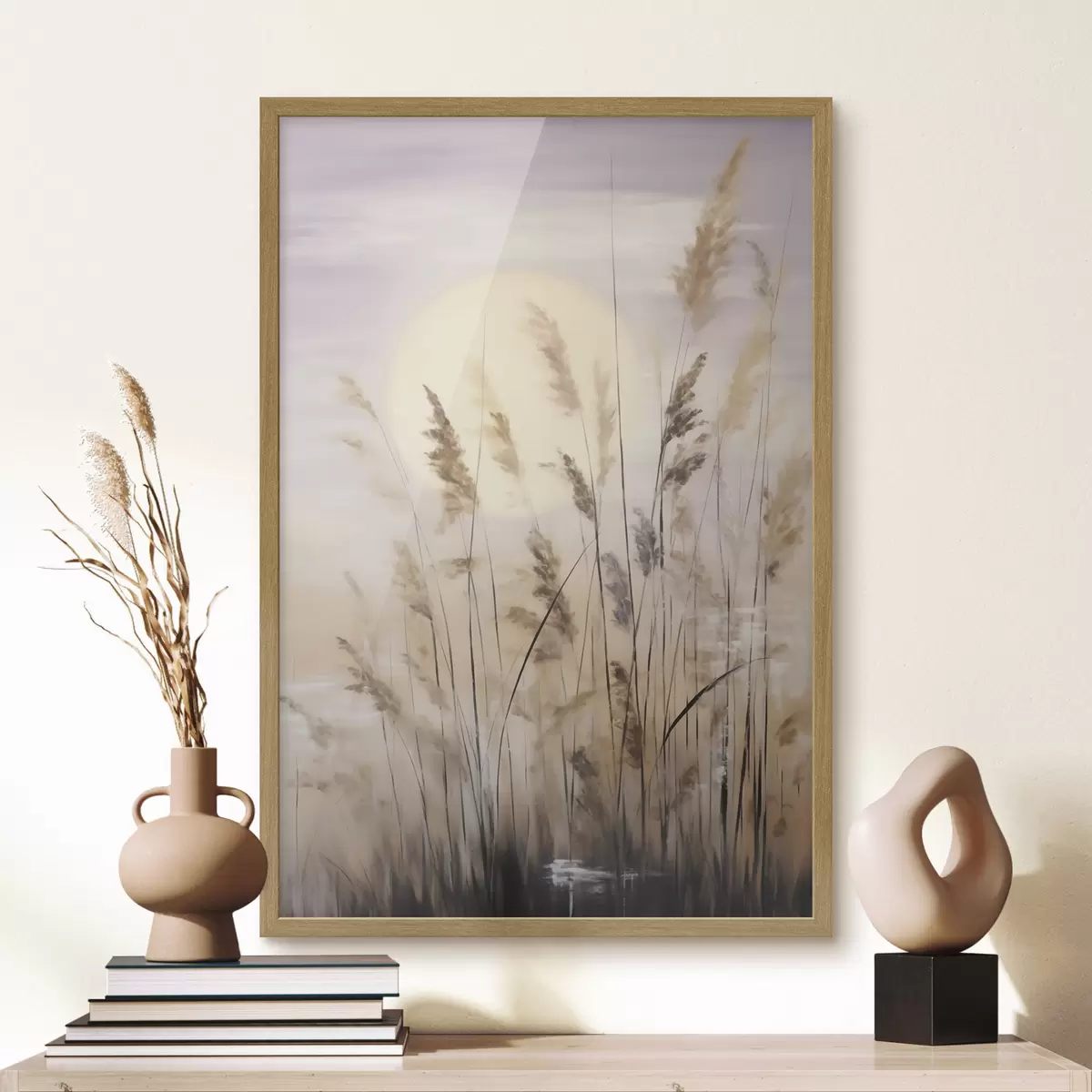 Poster Erbe astratte, pittura in stile imitativo f50986