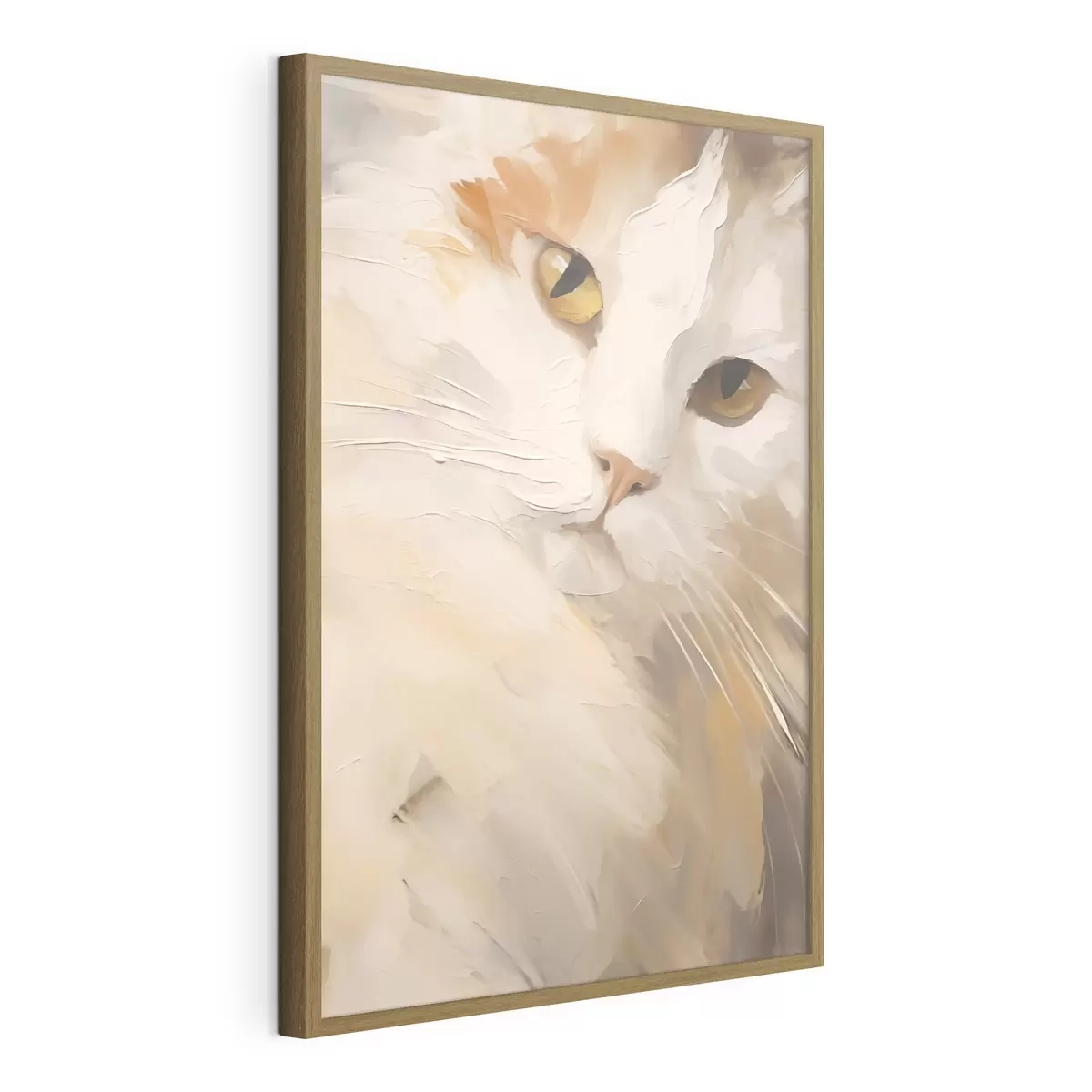 Poster Gatto, dipinto in stile imitativo f50987