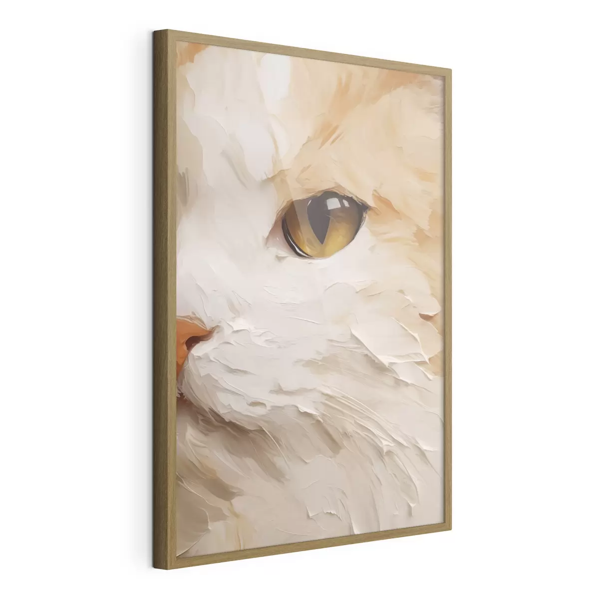 Poster Gatto, dipinto in stile imitativo f50988