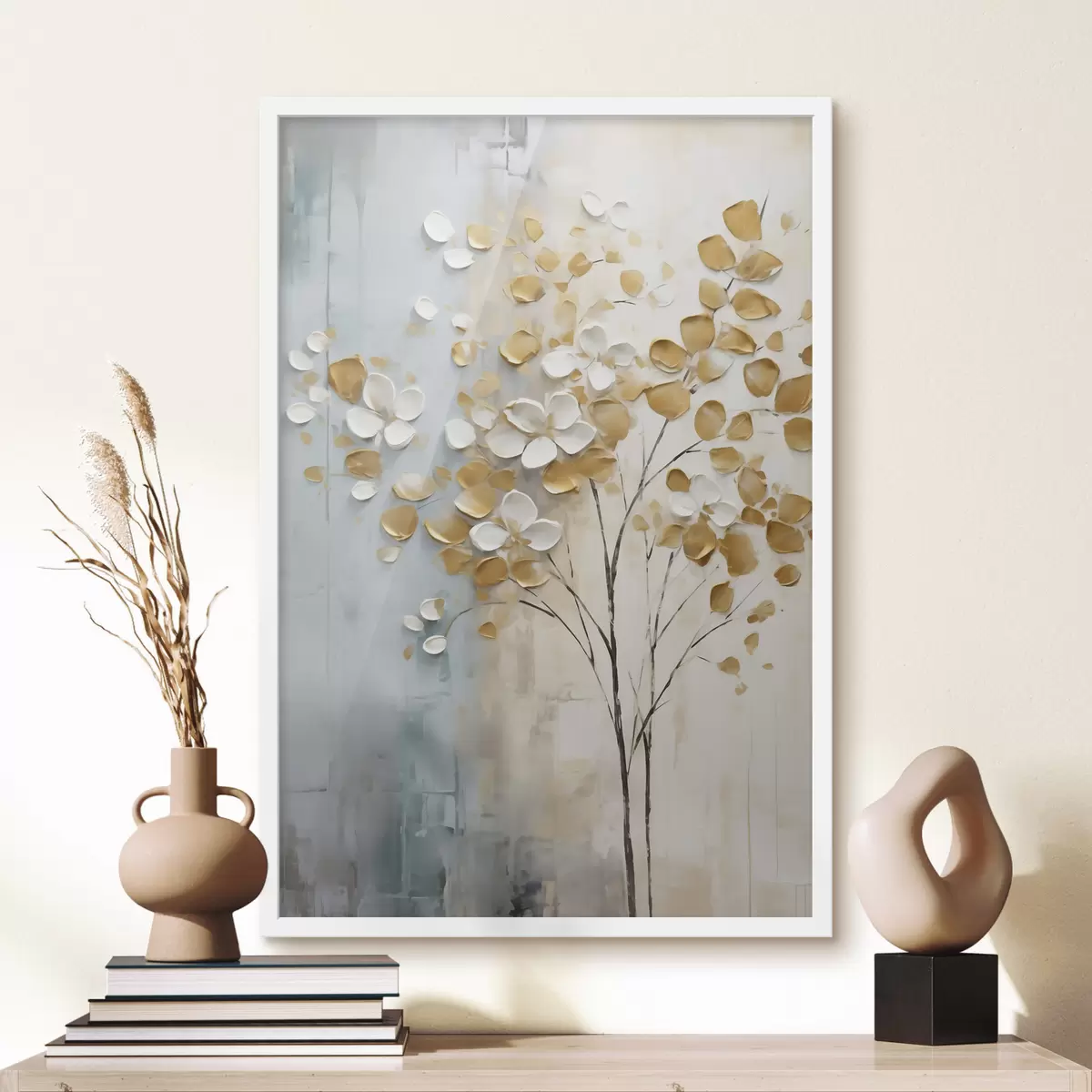 Poster Albero astratto, pittura imitativa f50991