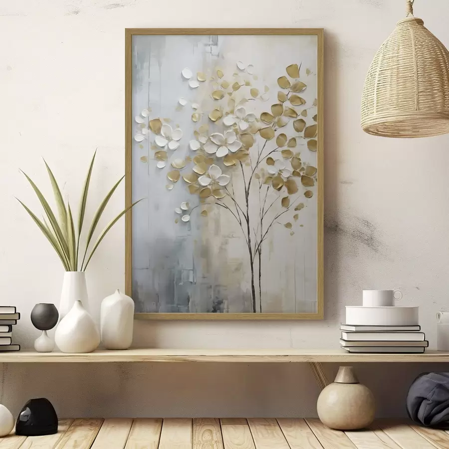 carta da parati Albero astratto, pittura imitativa nr. f50991