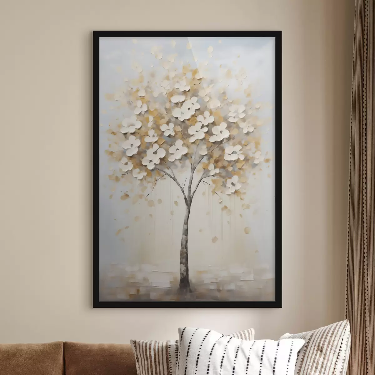 Poster Albero, dipinto in stile imitativo f50992