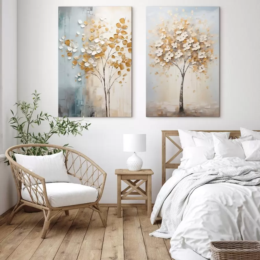 carta da parati Albero astratto, pittura imitativa nr. m31065