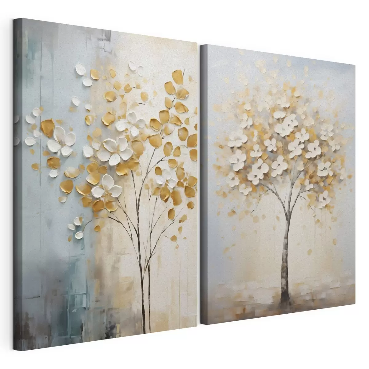 Quadro Albero astratto, pittura imitativa nr. m31065