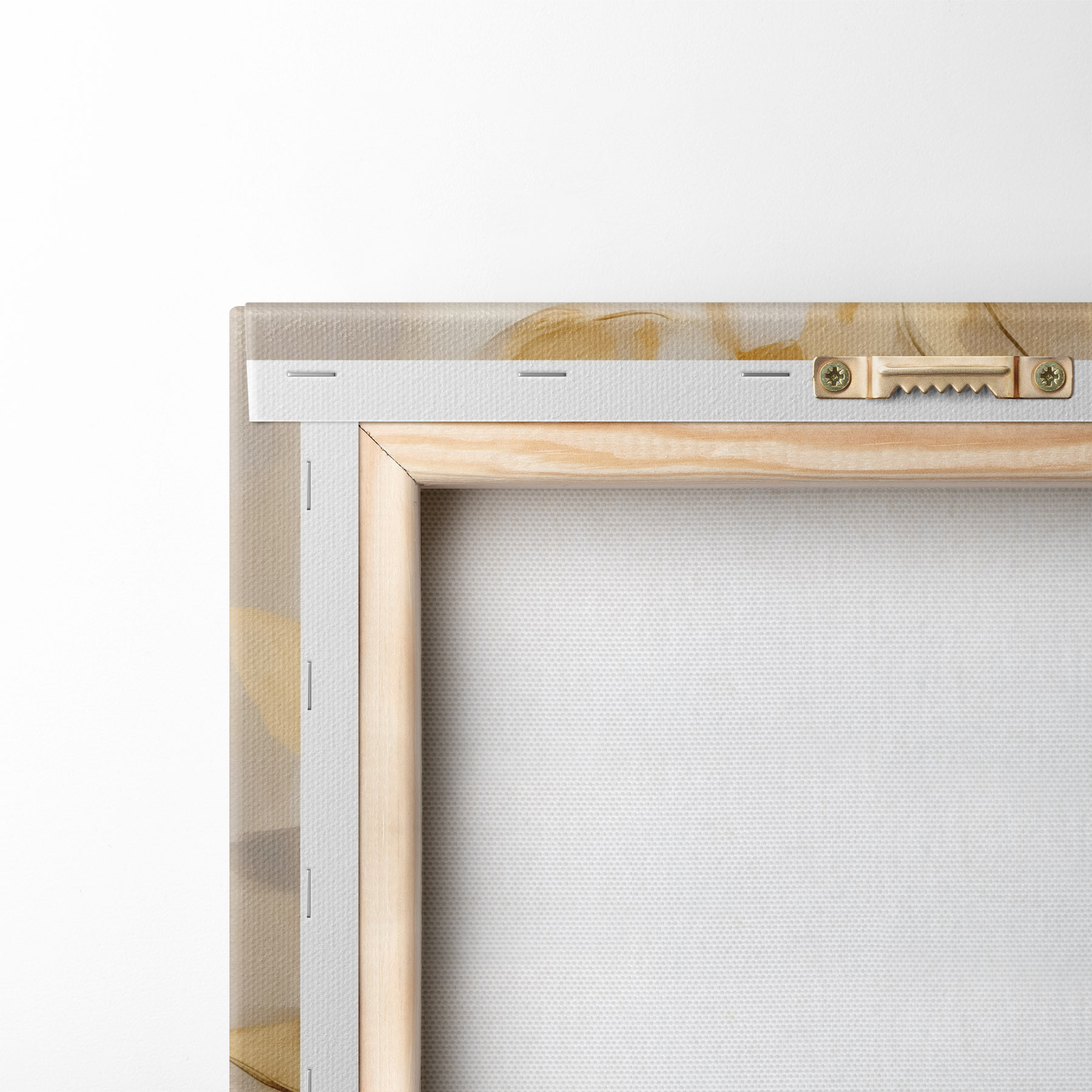 Quadro Fogliame astratto, pittura in stile imitativo nr. m31066
