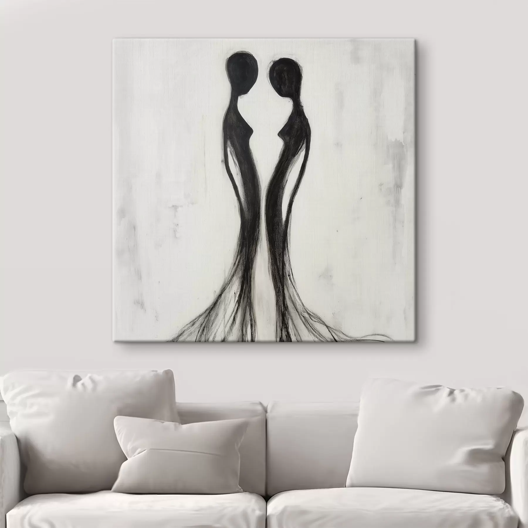 Quadro Sagome femminili astratte nr. s51004