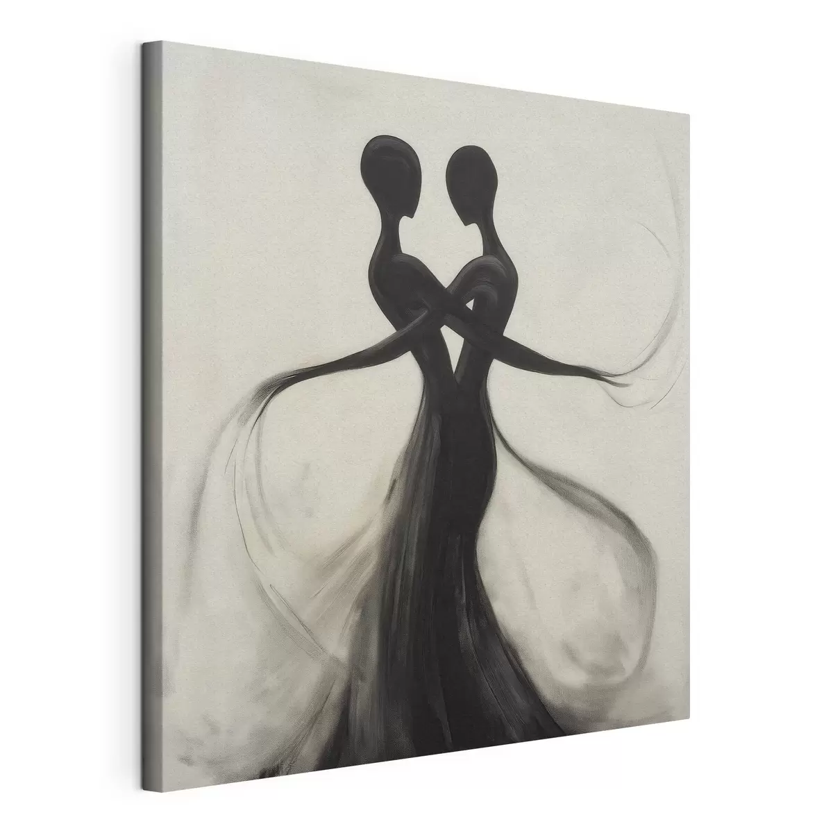 Quadro Silhouette astratte intrecciate nr. s51005