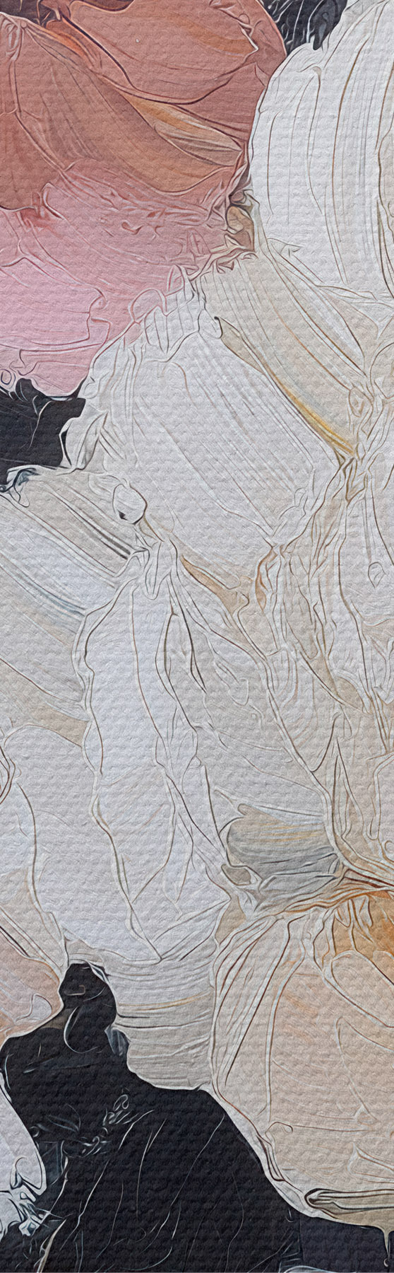 Quadro Mazzo di peonie rosa e bianche nr. s51008