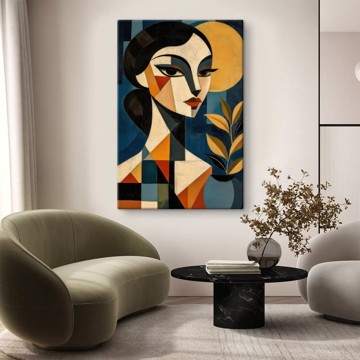 Quadro Profilo geometrico nr. s51011