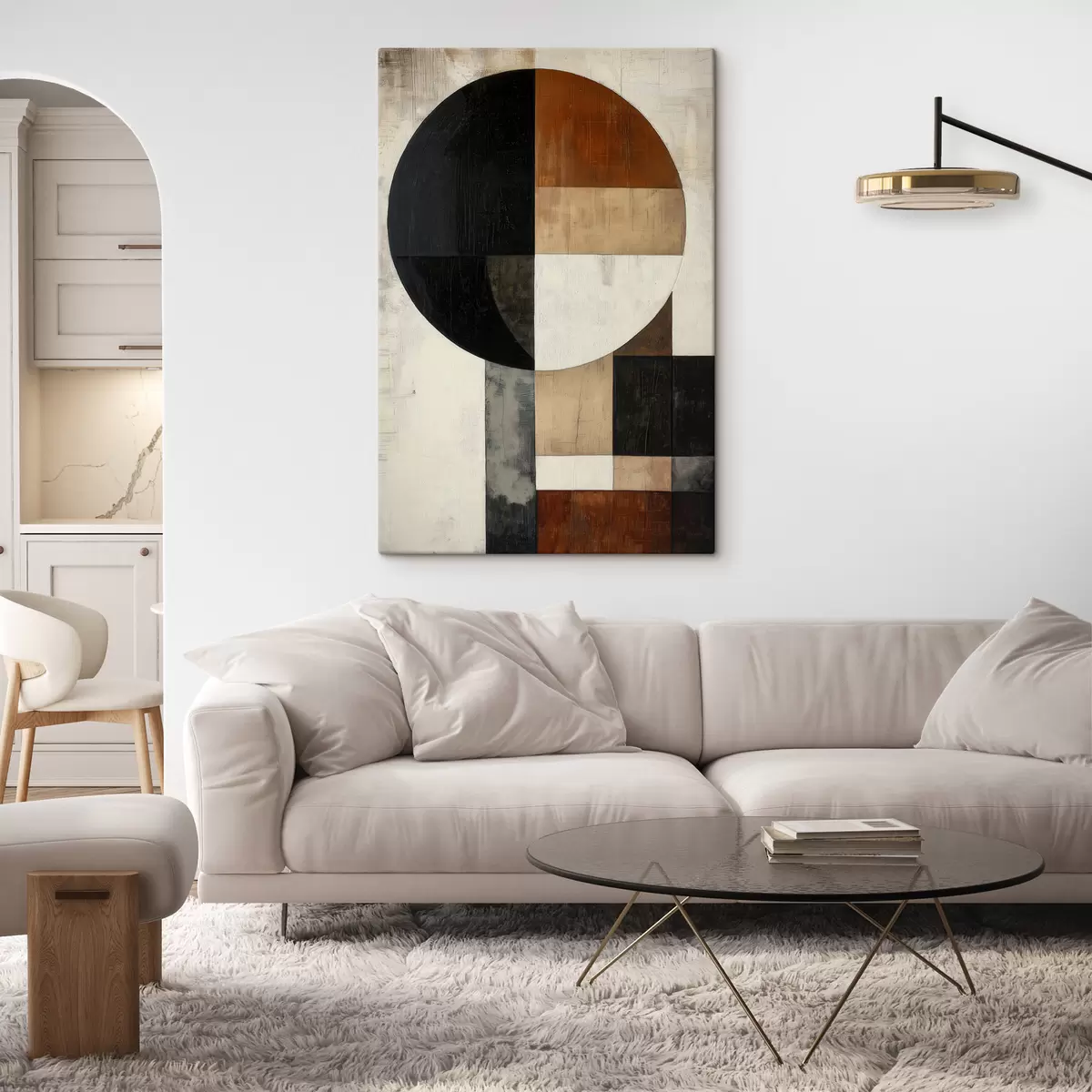 Quadro Astrazione geometrica nr. s51017