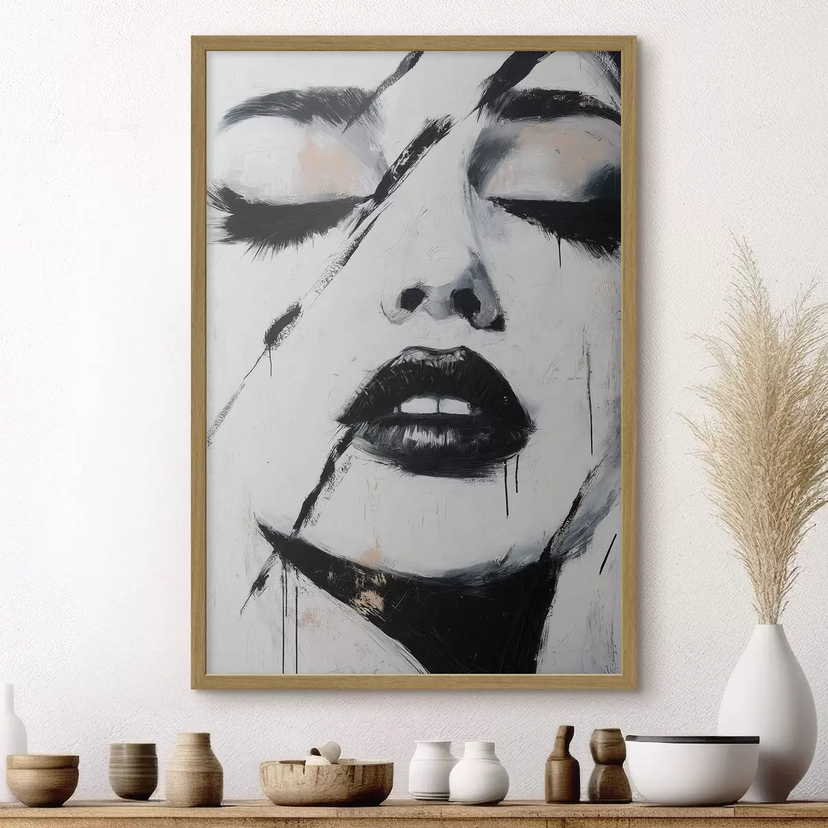 Poster Ritratto astratto f50999
