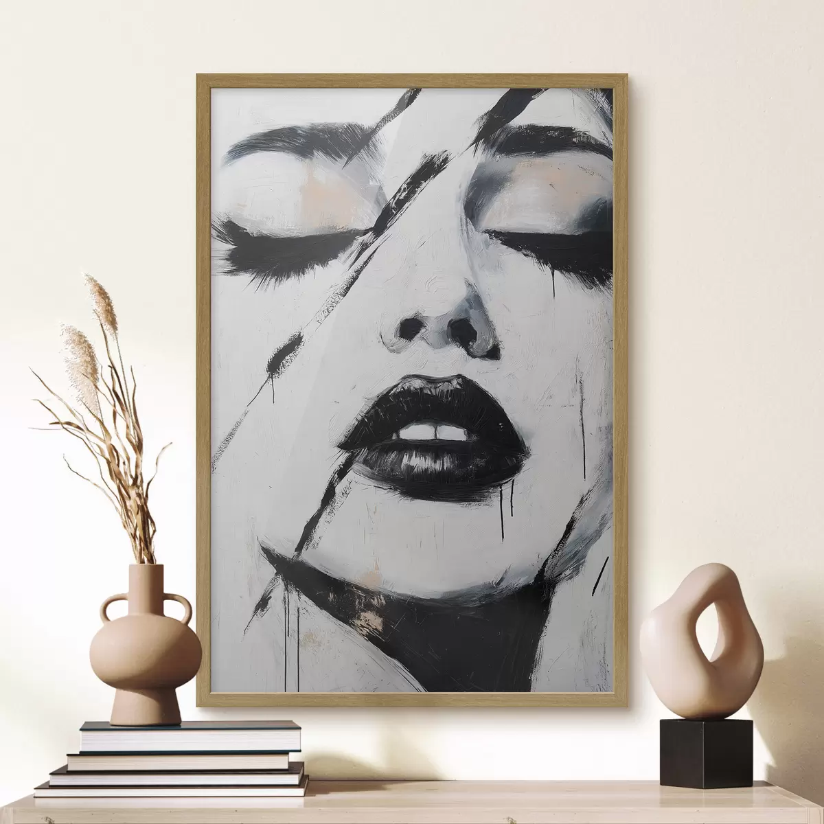 Poster Ritratto astratto f50999