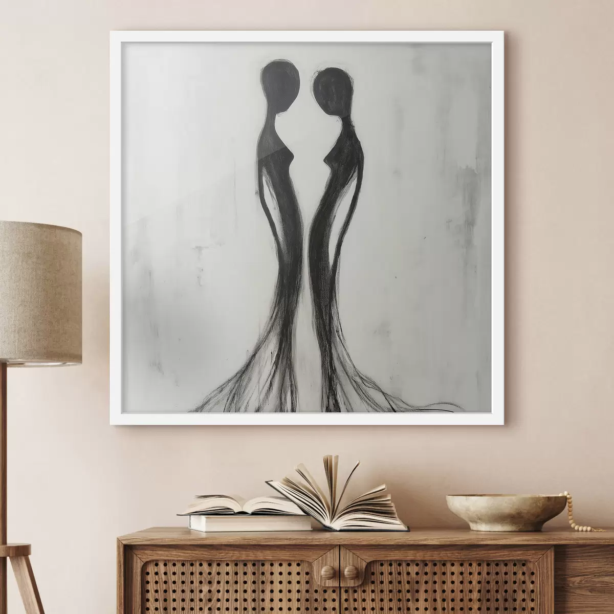 Poster Sagome femminili astratte f51004