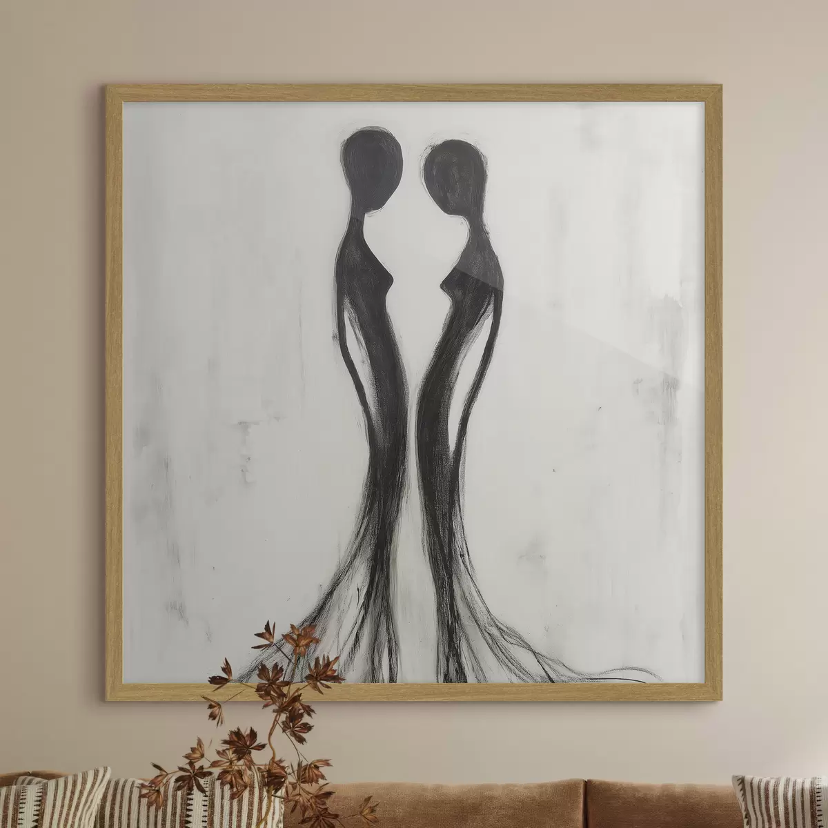 Poster Sagome femminili astratte f51004