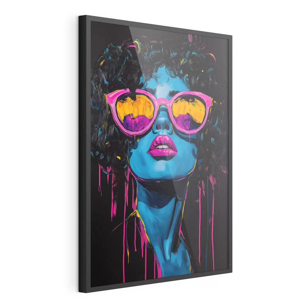 Poster Ritratto astratto f51009