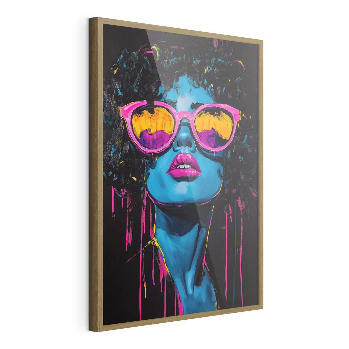 Poster Ritratto astratto f51009