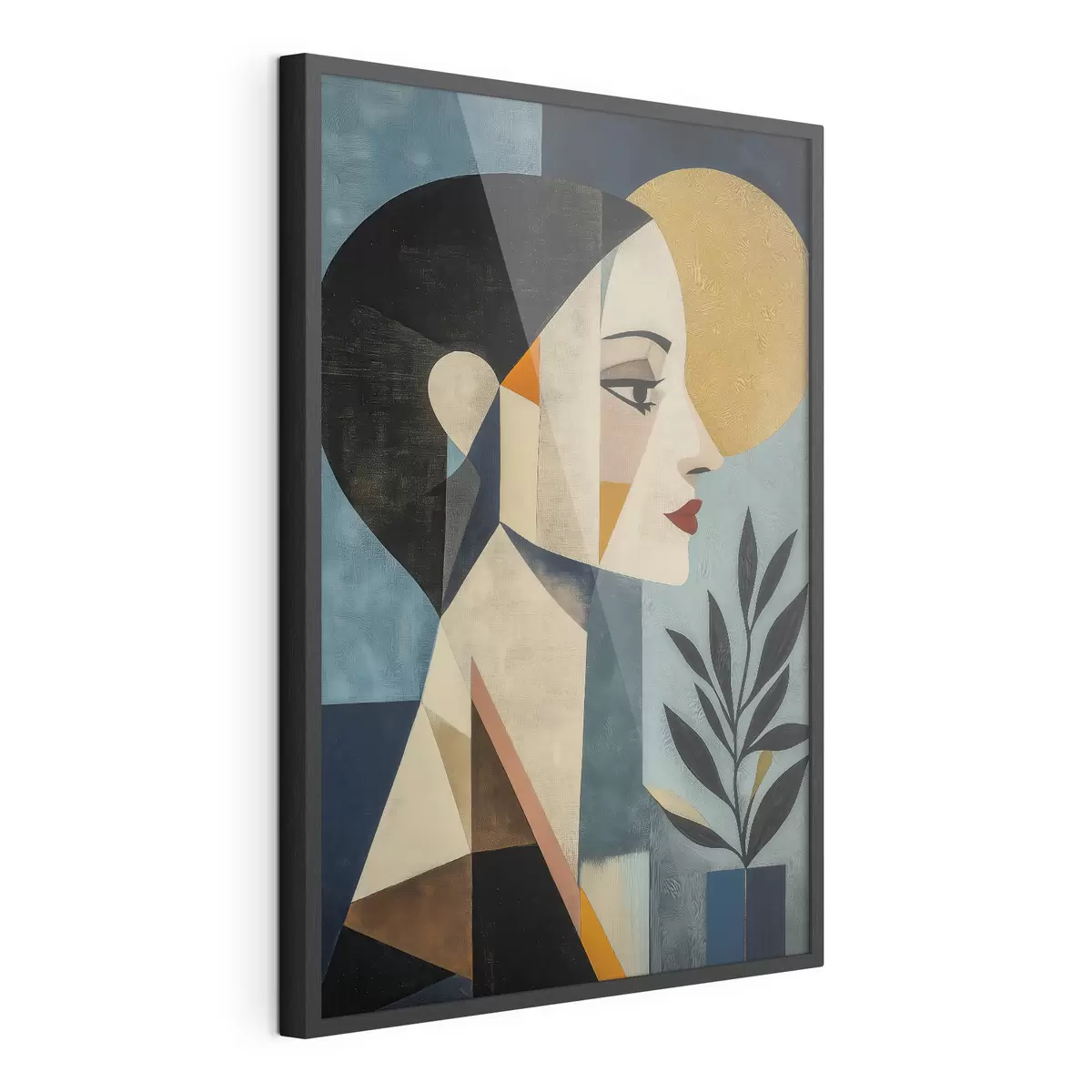 Poster Profilo geometrico f51010