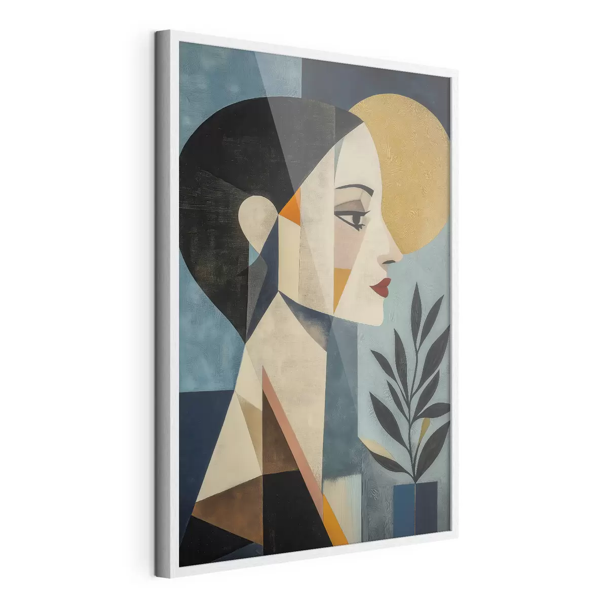 Poster Profilo geometrico f51010
