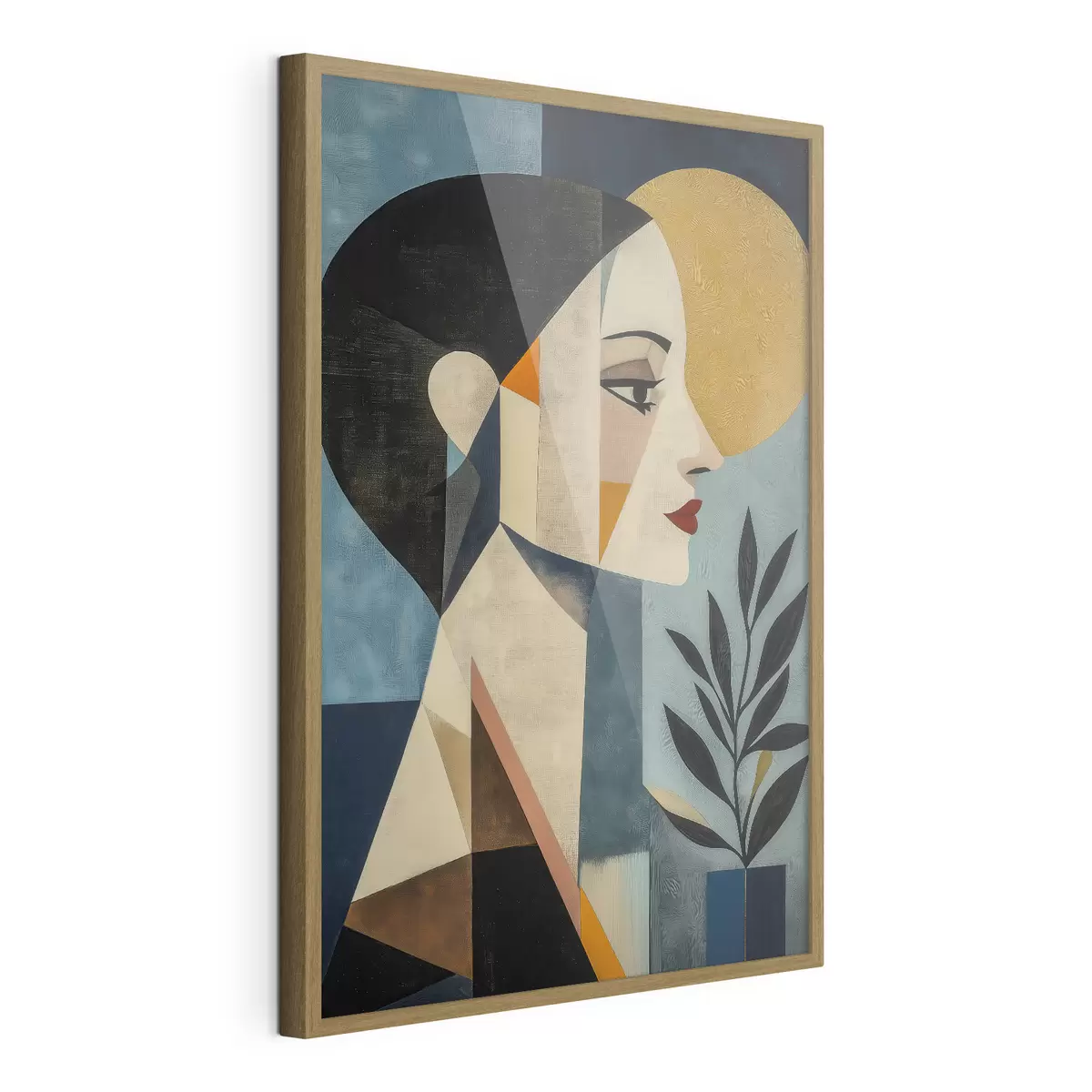 Poster Profilo geometrico f51010