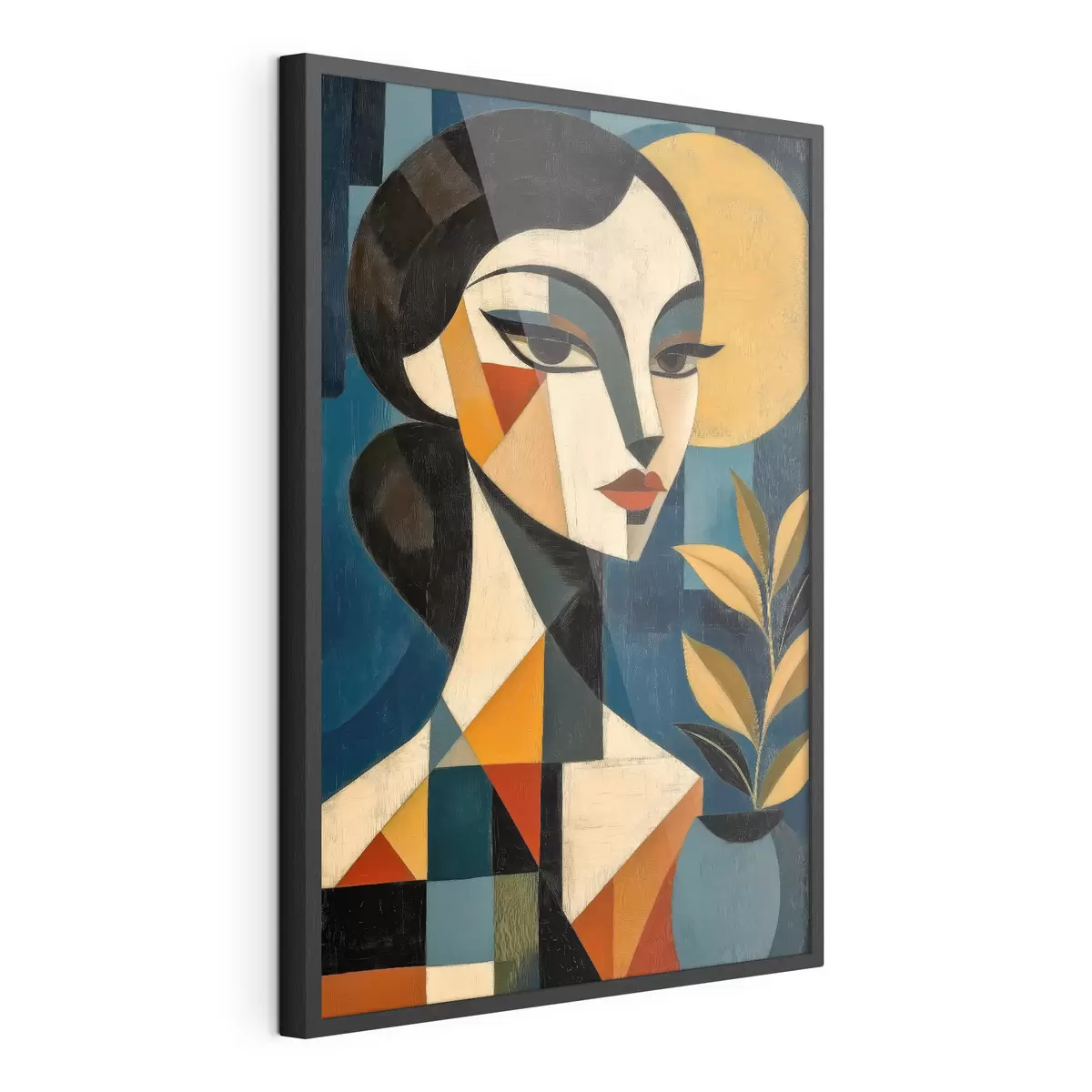Poster Profilo geometrico f51011