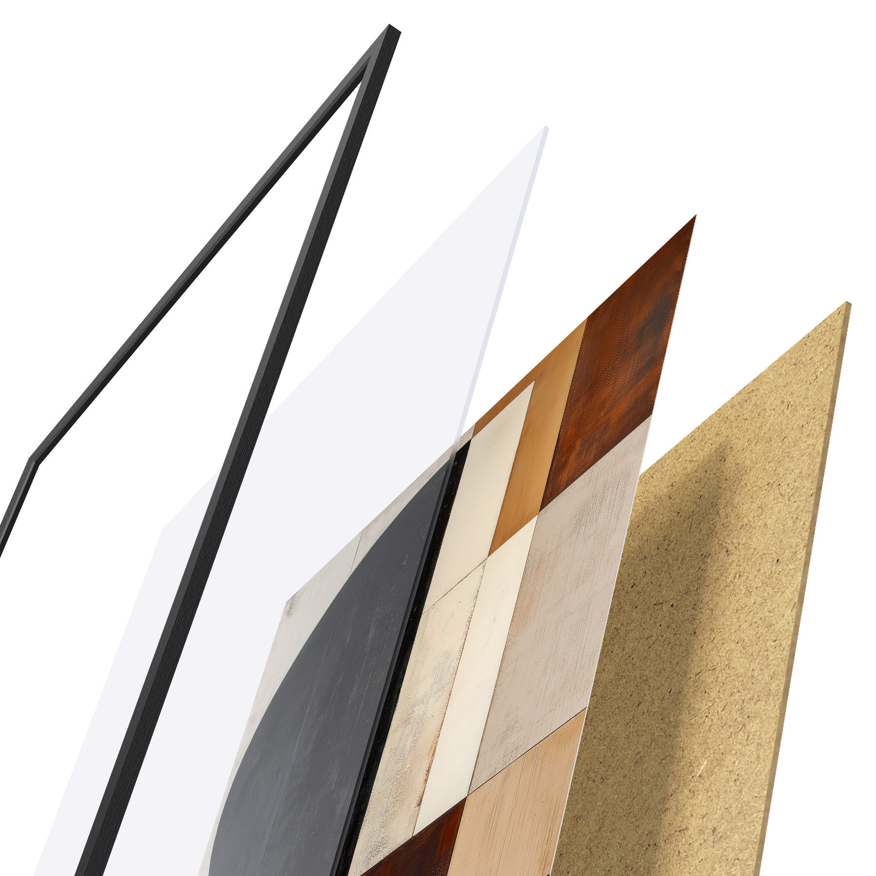 Poster Astrazione geometrica f51018