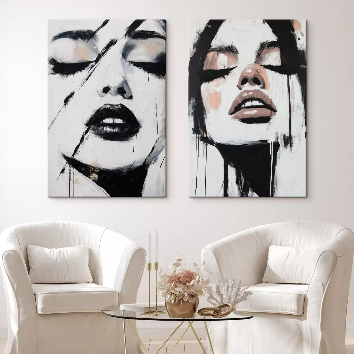 Quadro Ritratti astratti di donne nr. m31068