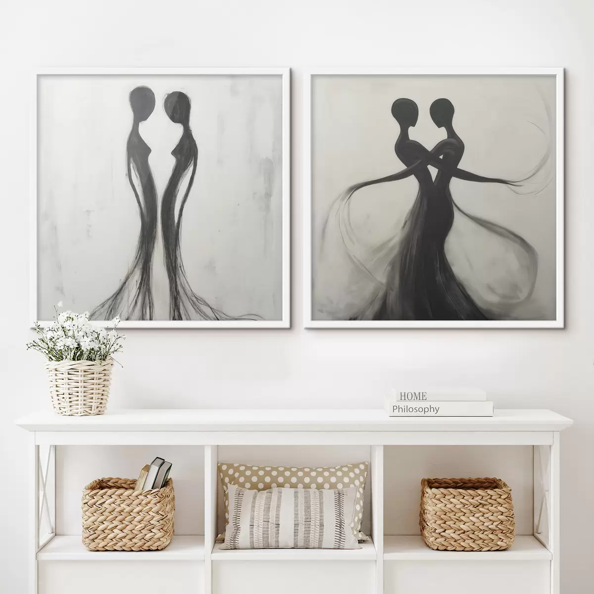 Poster Sagome astratte d31070