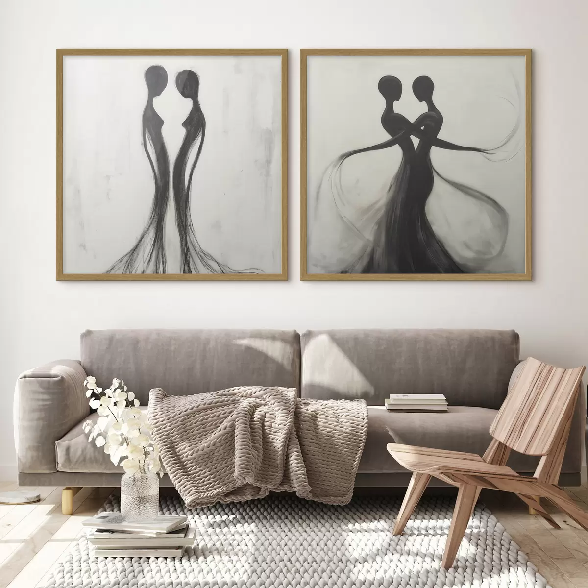 Poster Sagome astratte d31070