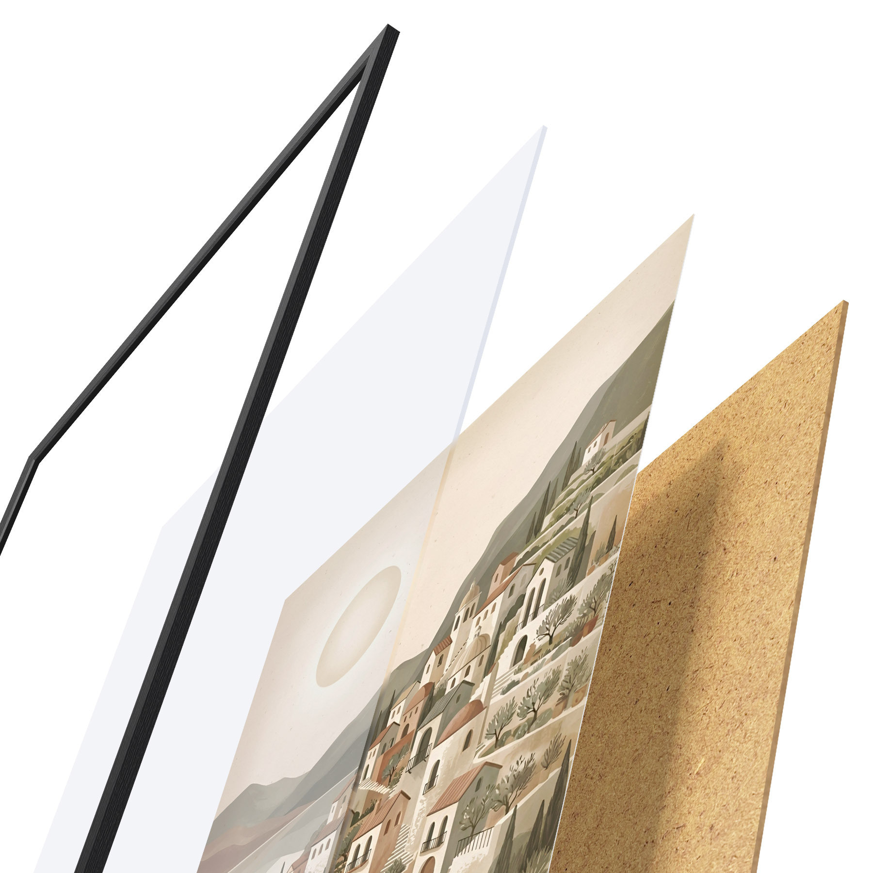 Poster Oliveto f50888