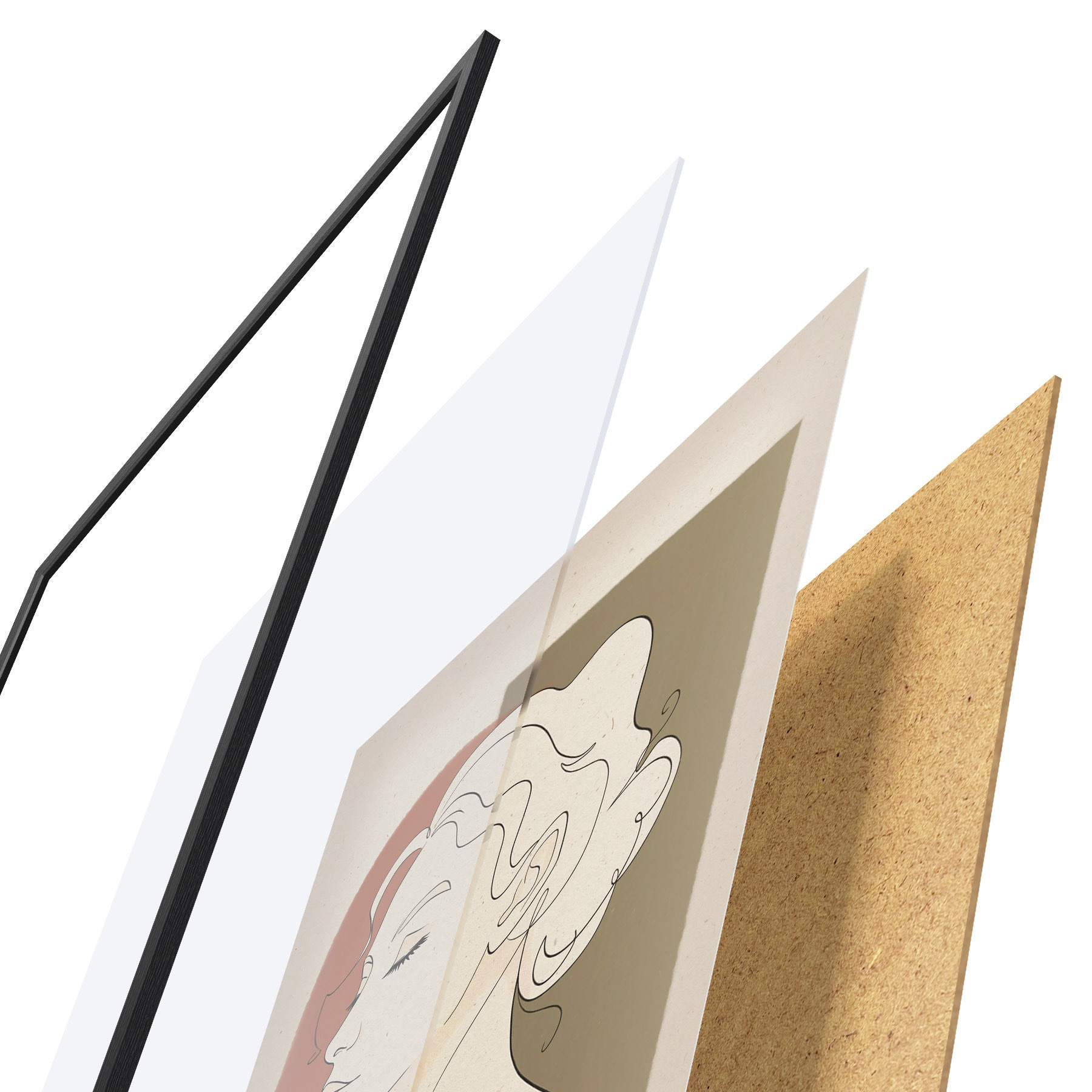 Poster Geometria delle forme f50889