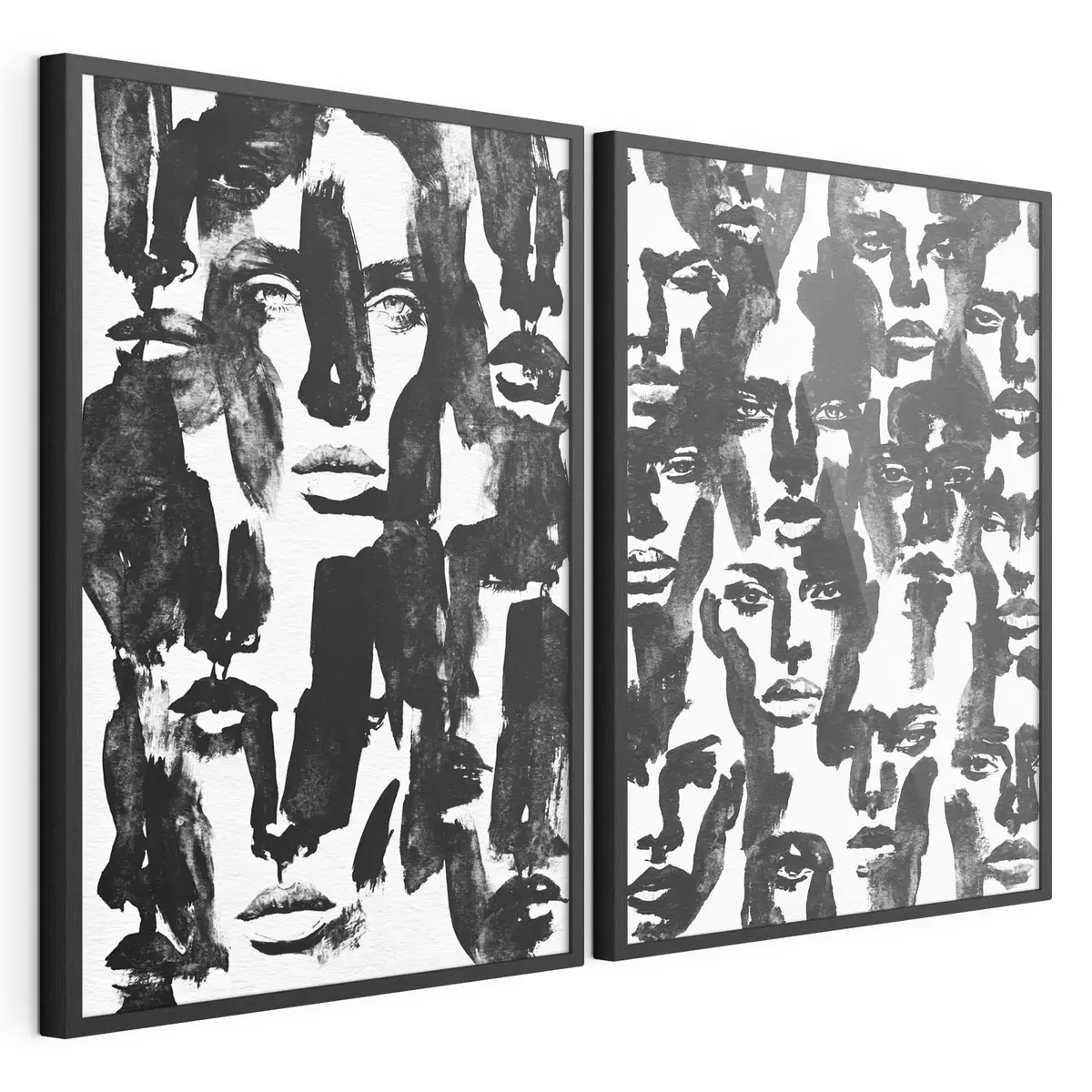 Poster Facce astratte d31035