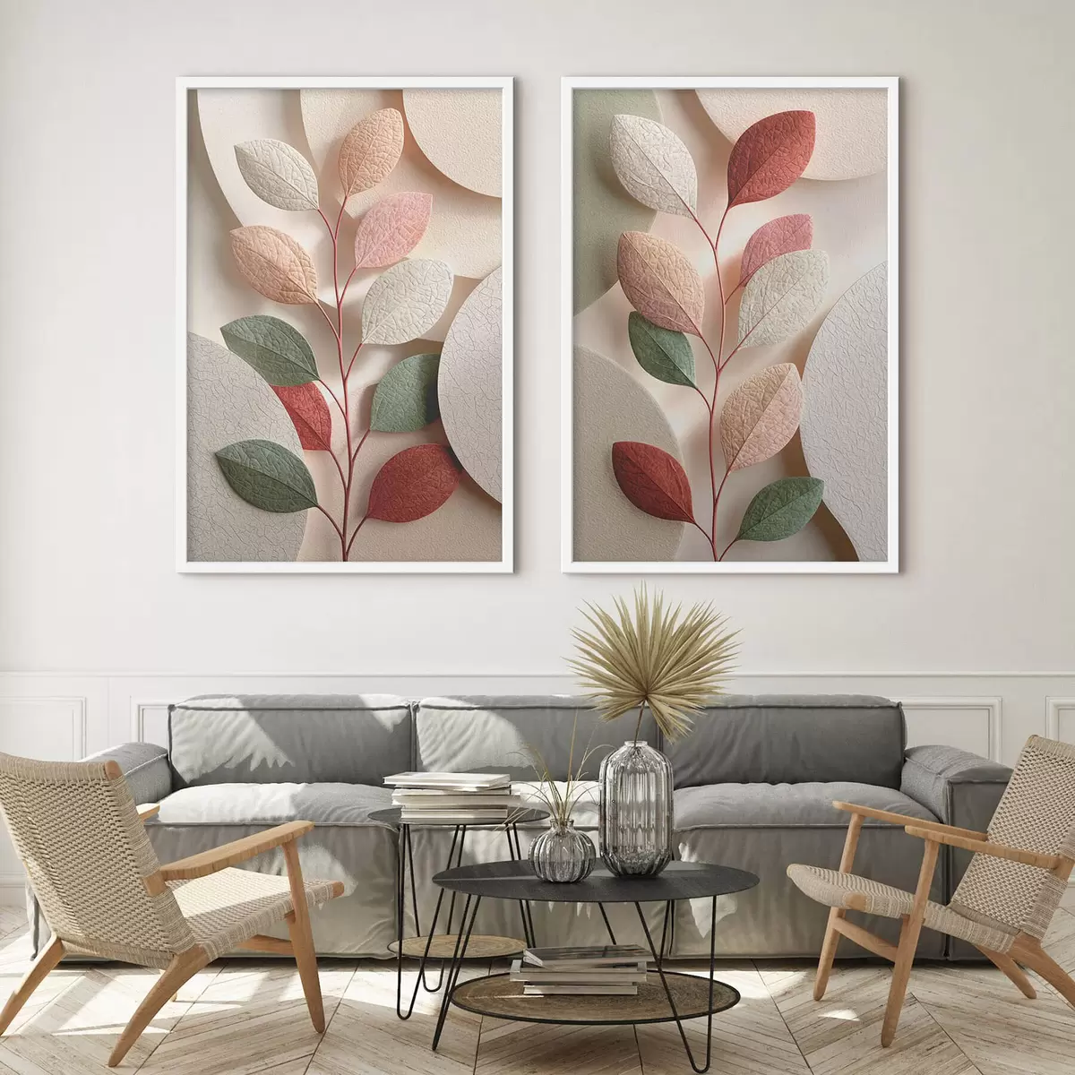 Poster Ramo con forme geometriche d31036