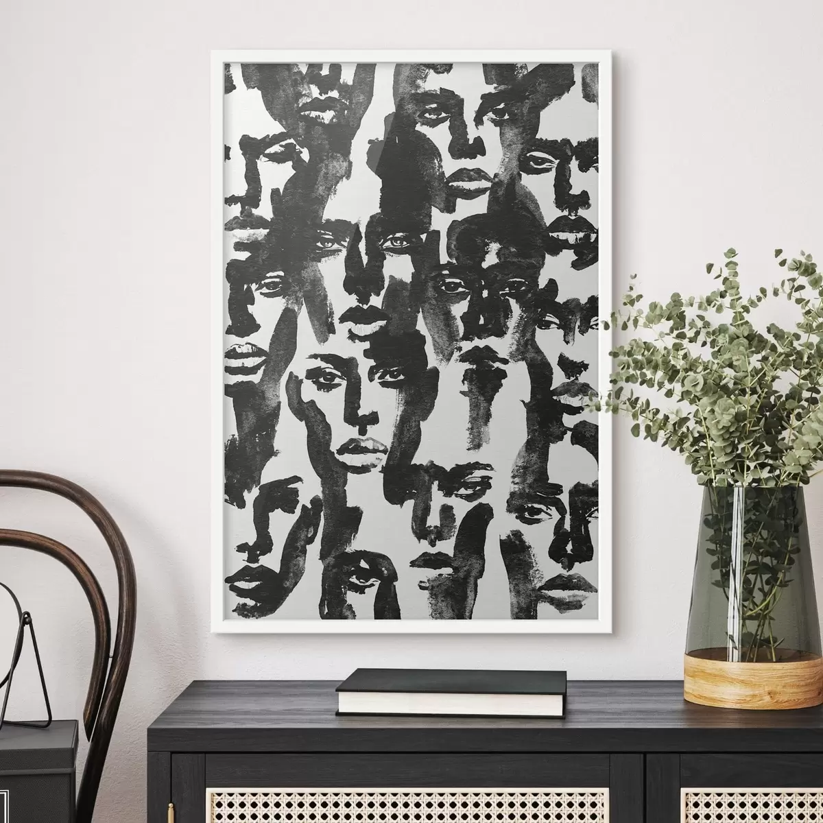Poster Facce astratte f50862