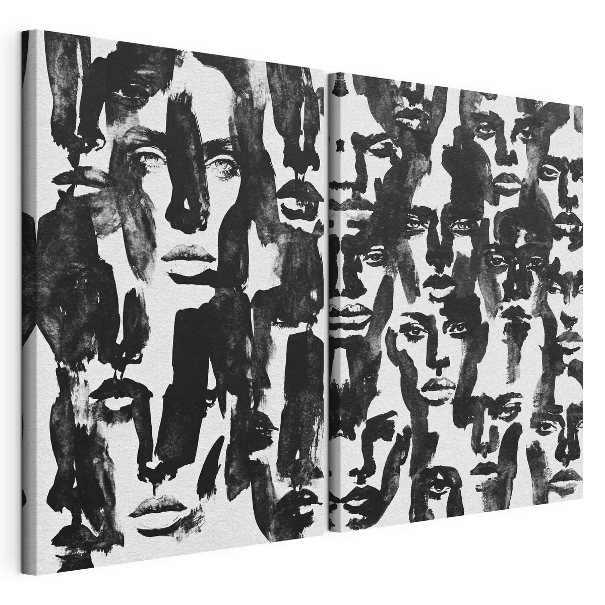 Quadro Facce astratte nr. m31035
