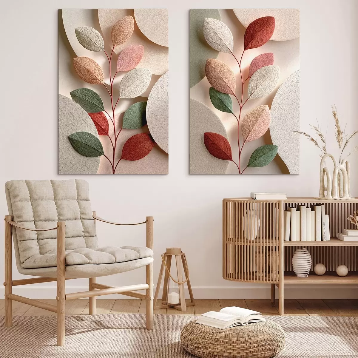 Quadro Ramo con forme geometriche nr. m31036