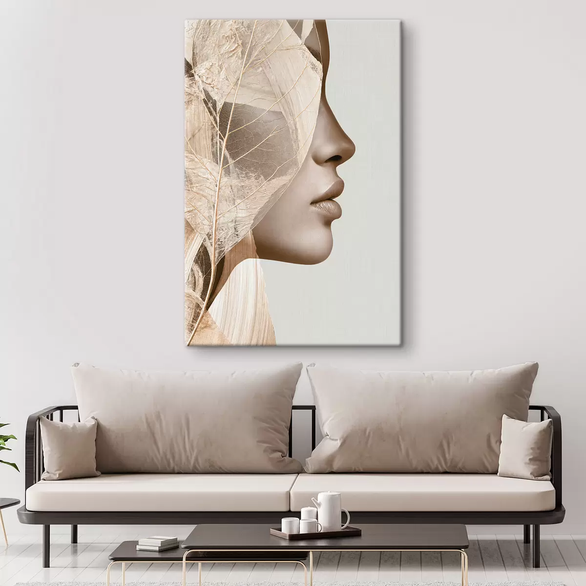 Quadro Ritratto astratto di donna nr. s50865
