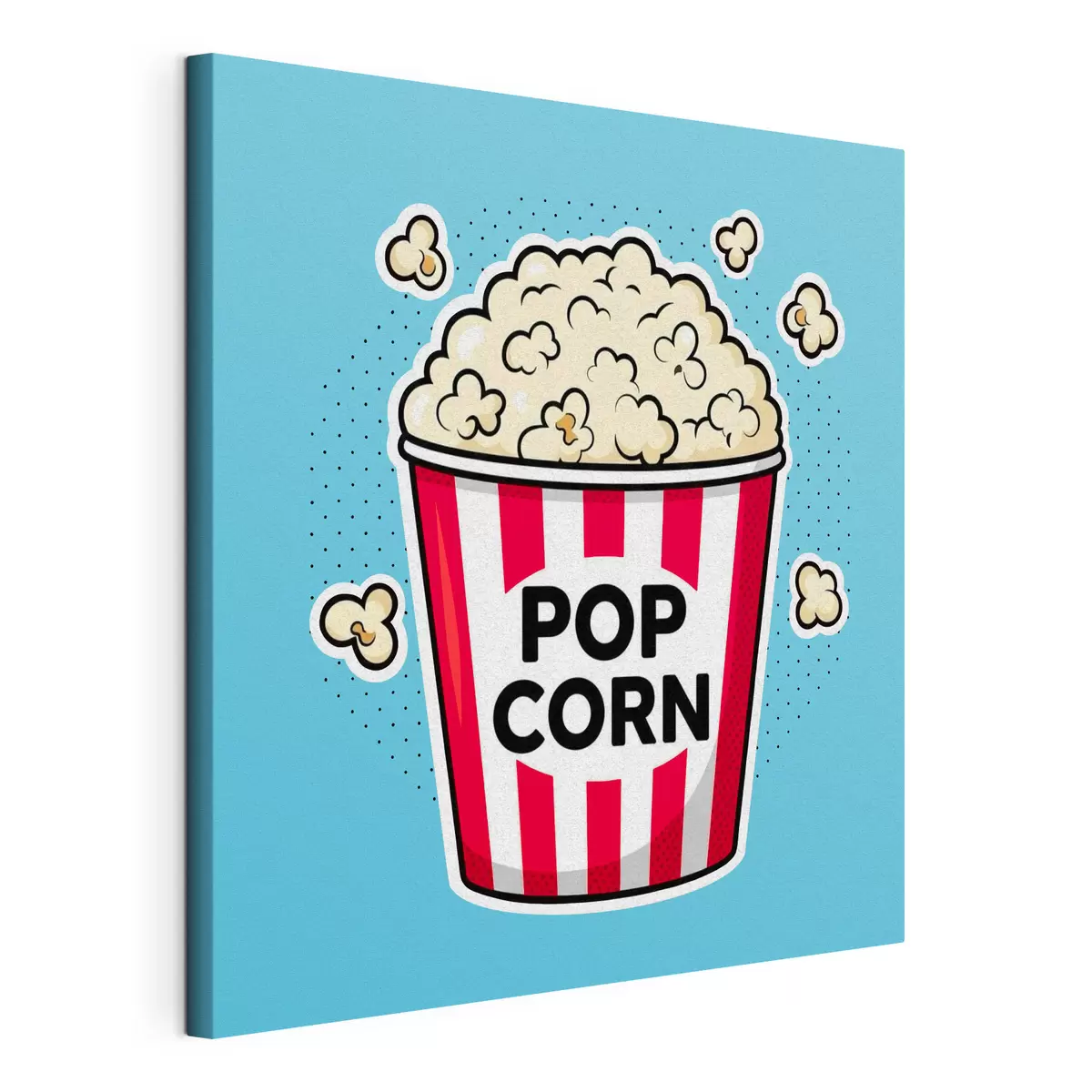 Quadro L'ora della merenda con deliziosi popcorn nr. s50791