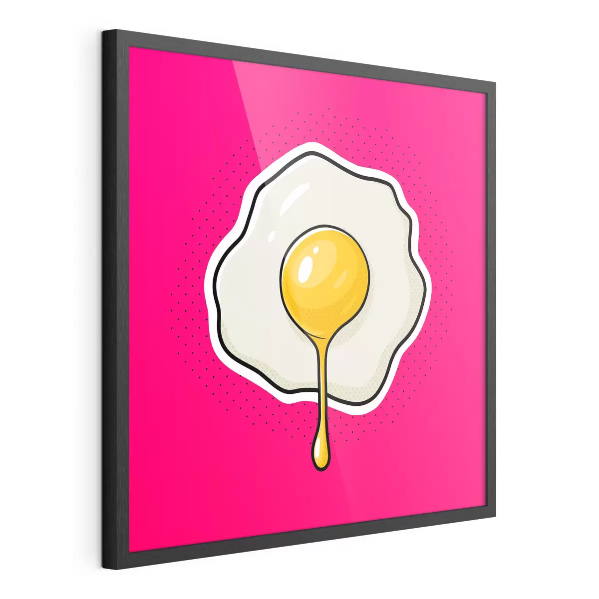 Poster Una deliziosa colazione con uova all’occhio di bue f50788